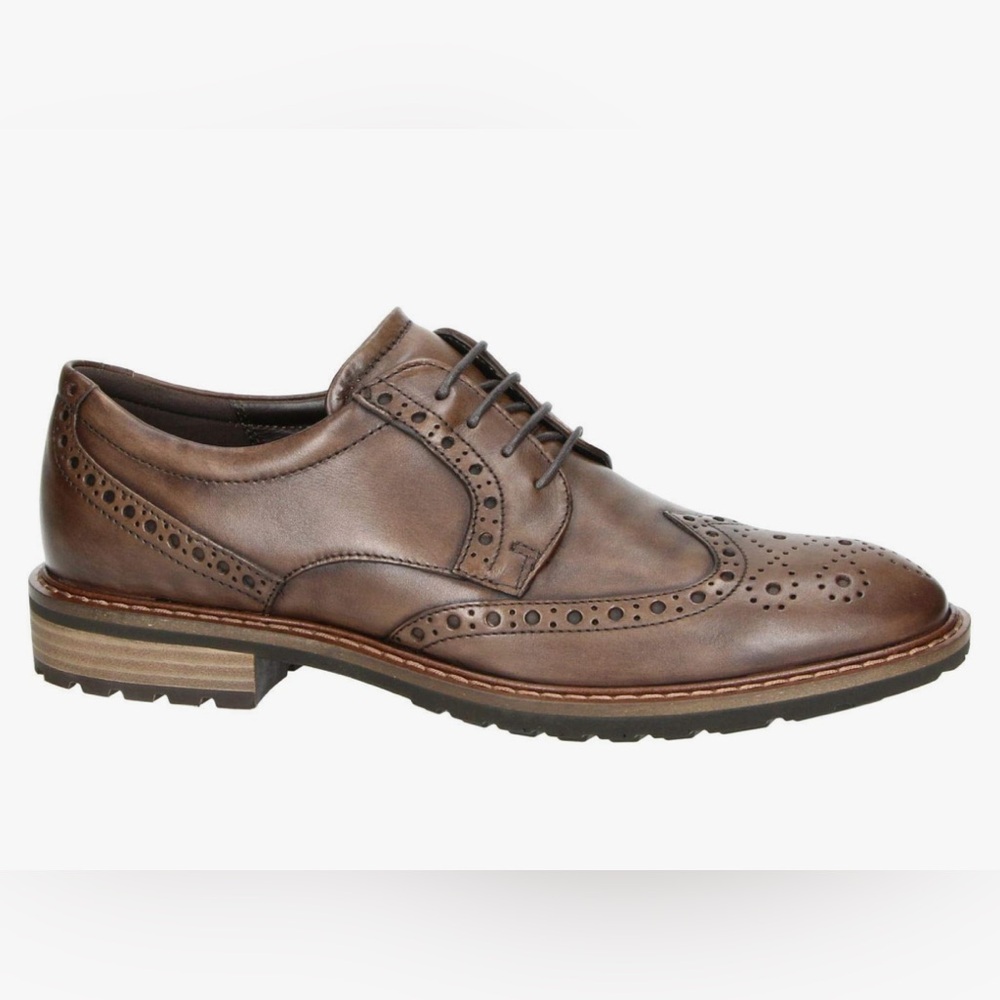 ECCO Vitrus I Wing Tip Tie Oxford para hombre 11.5   S8 - Picture 3 of 8